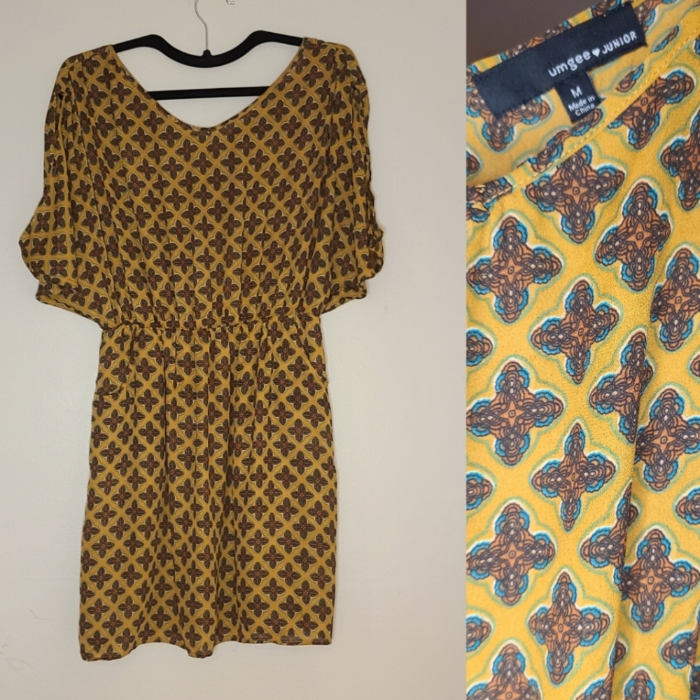 Women's Long Top Tunic Fall Colors (has pockets 🙌🏻)